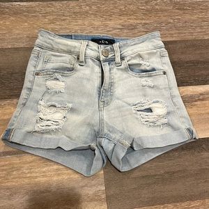 denim shorts